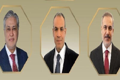  تاکید وزیران خارجه مصر، ترکیه و پاکستان بر کاهش تنش‌ها در منطقه