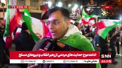  تا وقتی ما در میدان حضور داریم، فرماندهان پشتشان گرم است و می‌توانند پیش بروند