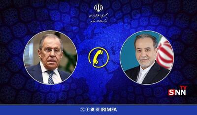  گفتگوی تلفنی وزرای امور خارجه جمهوری اسلامی ایران و روسیه