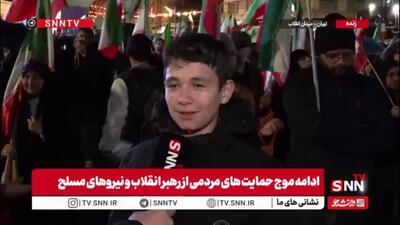  رجزخوانی دهه‌نودی‌ها؛ «هدیه مردم ایران، فریاد الله‌اکبر در میدان است»