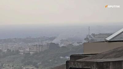  خبرنگار اسپوتنیک: اسرائیل در حمله هوایی حومه جنوبی بیروت را مورد هدف قرار داد