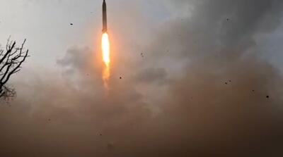  لحظات شلیک موشک‌های تازه ایران و اصابت به تل آویو