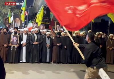  اجتماع اعلام همبستگی عراقی‌ها با ایران در نبرد با آمریکا و رژیم صهیونی - تسنیم