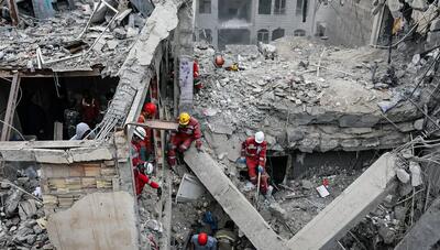  گزارش تصویری از تخریب منازل مسکونی در شهر ری در پی حملات اخیر