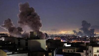  محل انفجارهای دقایق اخیر تهران مشخص شد