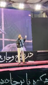  ادبیات منحصربه‌فرد محسن افشانی در تجمع میدان ولیعصر