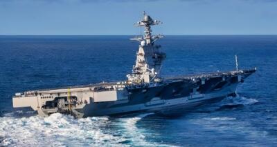  یواس‌اس جرالد فورد، پیشرفته‌ترین ناو هواپیمابر آمریکا از مدار خارج شد