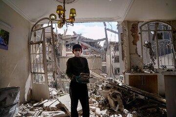  تصاویر؛ آثار حملات به جنوب تهران