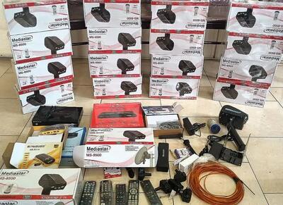  کشف ۲۰ دستگاه تجهیزات ماهواره در کرج