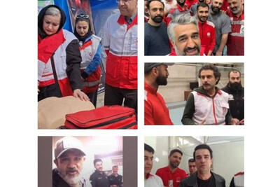  چهره‌های محبوب ملی در خاکریز دفاع از میهن
