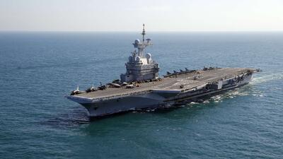  صدراعظم آلمان اعزام یک ناو هواپیمابر به خاورمیانه توسط مکرون را به سخره گرفت