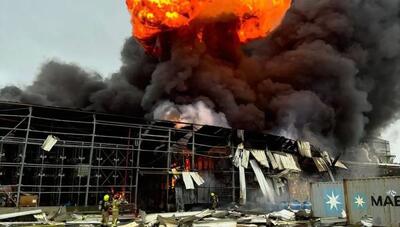  هدف قرار گرفتن تأسیسات صنعتی جنوب اسرائیل در منطقه نقب