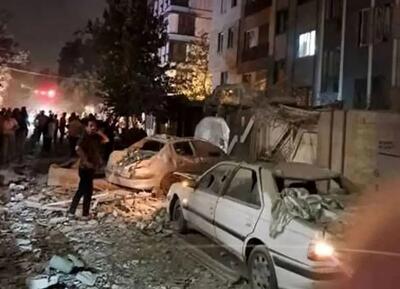  اصابت موشک به منطقه مسکونی در سعادت آباد