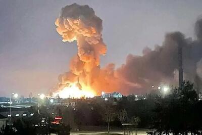  ساختمان تلویزیون خارجی مشهور در تهران خسارت دید