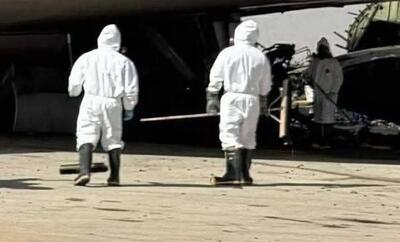  تصاویر منتسب به آواکس مورد اصابت در عربستان