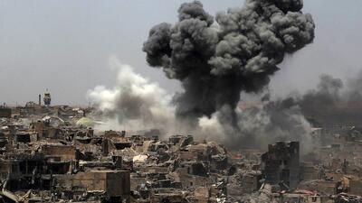  انفجارهای شدید در شهر موصل عراق