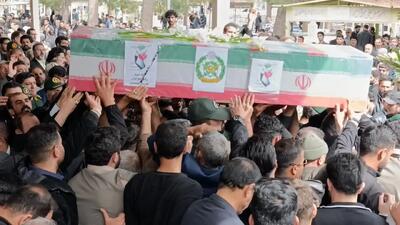  پیکر خلبان شهید جنگ رمضان در کوهدشت تشییع و خاکسپاری شد