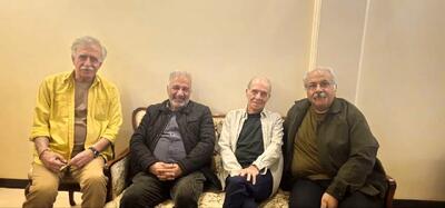  عیادت هیات رئیسه و مدیرعامل خانه سینما از «واروژ کریم مسیحی»