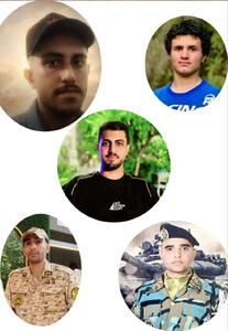  در پی حملات صهیونیستی به ارتش اصفهان پنج سرباز چهارمحال و بختیاری شهید شدند