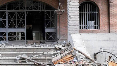  جدیدترین فیلم از دانشگاه علم و صنعت بعد از حمله دشمن / ترور علم در اقدامی ناکام