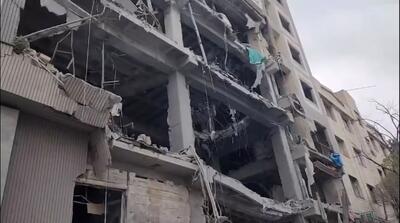  تصاویر حمله هوایی به یک منطقه مسکونی دیگر در تهران