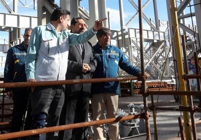  بازدید وزیر صمت از فولاد مبارکه پس از حمله آمریکا ـ صهیونیستی - تسنیم