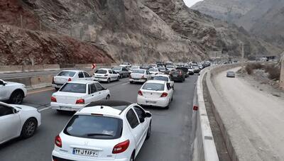  بازگشایی جاده چالوس و آزادراه تهران–شمال/ ترافیک در محورهای شمالی عادی شد