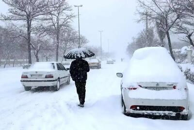  باران و برف در نیمه غربی کشور