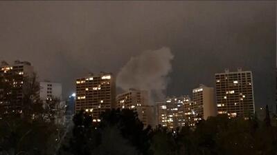  امشب کدام نقاط تهران مورد حمله قرار گرفت؟