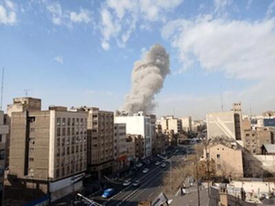  دقایقی پیش، صدای انفجار در غرب تهران