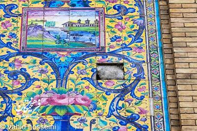  تصاویری تازه از آسیب جدی به کاخ گلستان در پی حملات اخیر