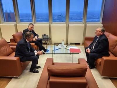  اولیانوف از دیدار با گروسی درباره جنگ خبر داد