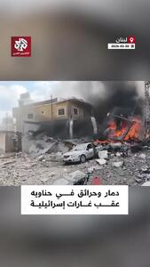  حمله جدید اسرائیل به لبنان