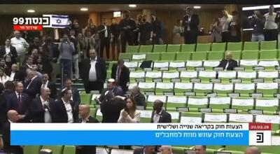  تصویب قانون اعدام اسرای فلسطینی در کنست اسرائیل