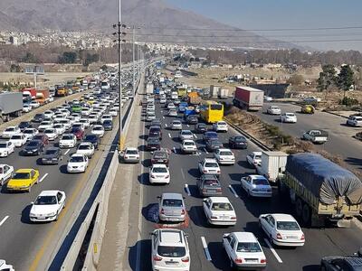  تردد روزانه یک میلیون و 100 هزار خودرو در جاده های استان