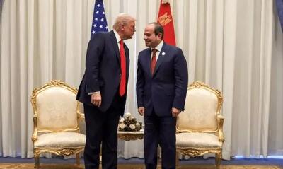  درخواست السیسی از ترامپ برای پایان جنگ