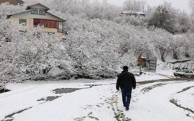  باران و برف در نیمه غربی کشور