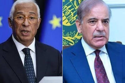  گفت‌وگوی تلفنی نخست وزیر پاکستان و رئیس شورای اتحادیه اروپا