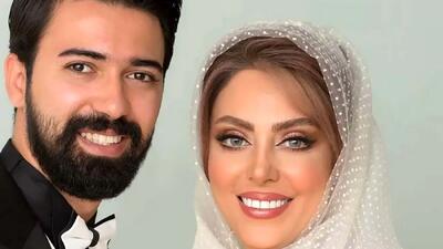  عکس / عاشقانه های نیلوفر شهیدی و‌ همسرش کنار سفره زیبایشان
