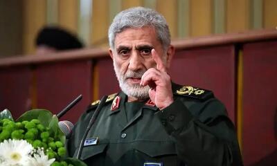  پیام آتشین سردار قاآنی خطاب به نتانیاهو