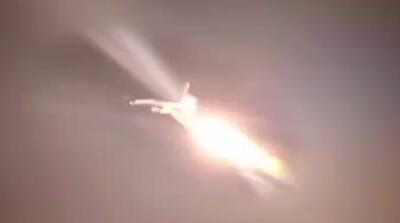  تصاویر حملات پهپادی ایران به پایگاه آمریکا در امارات