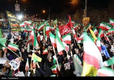  بیست‌ونهمین شب ایستادگی یاسوجی‌ها پای کار ایران اسلامی تصاویر - تسنیم