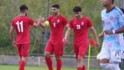  پیروزی قاطع تیم ملی ایران مقابل کاستاریکا در حضور اینفانتینو