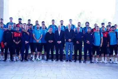  عکس مهم از اردوی تیم ملی با آقای رئیس!