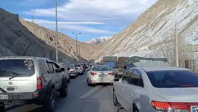  جاده چالوس دوطرفه شد