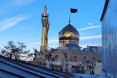  آسیب به حسینیه اعظم زنجان درپی حمله هوایی