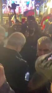  حضور پزشکیان در تجمعات مردمی شب 12 فرودین در تهران + فیلم