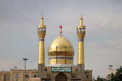  وضعیت حسینیه اعظم زنجان پس از حمله بامدادی ۱۱ فروردین