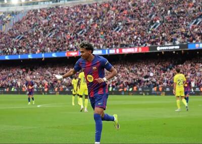  ویدئو: جادوی یامال مقابل نیوکاسل در لیگ قهرمانان اروپا