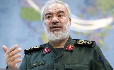  سردار فدوی: نیروی دریایی سپاه مولود تقابل با آمریکا است+فیلم